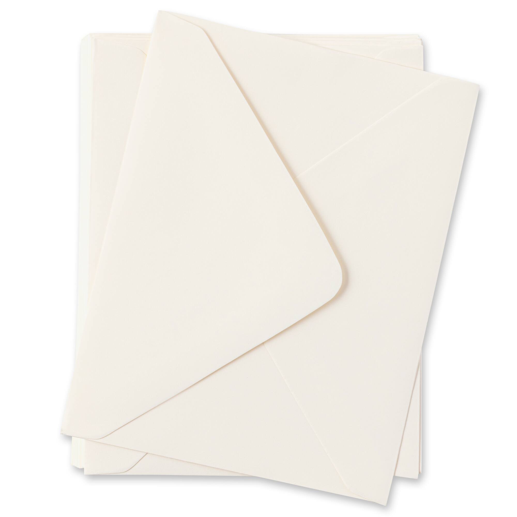 4.6" x 5.75" Ivory Envelopes Value Pack, 50ct. by Recollections™